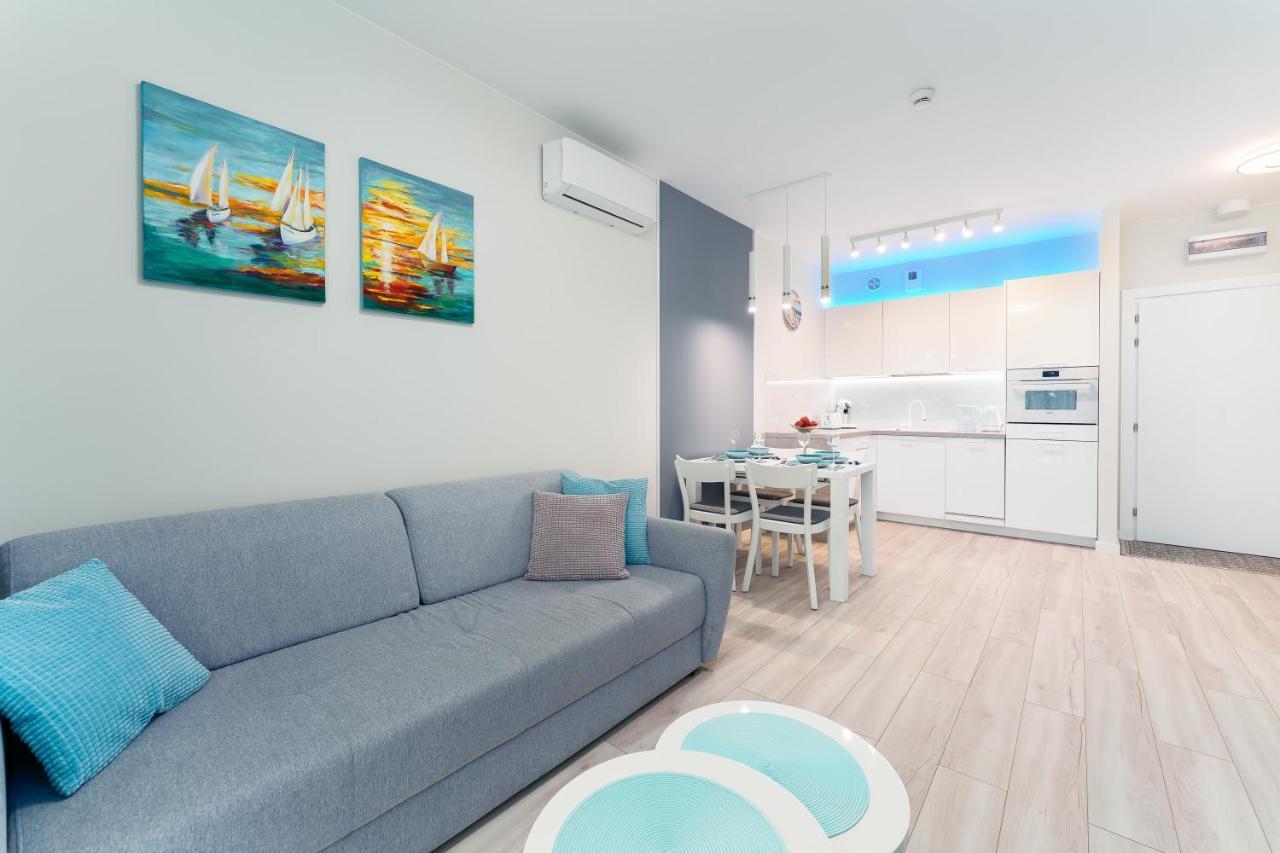 Apartament Z Widokiem Na Morze - Blekitna Perla By Perlowa Przystan Rent Sianożęty Exterior foto
