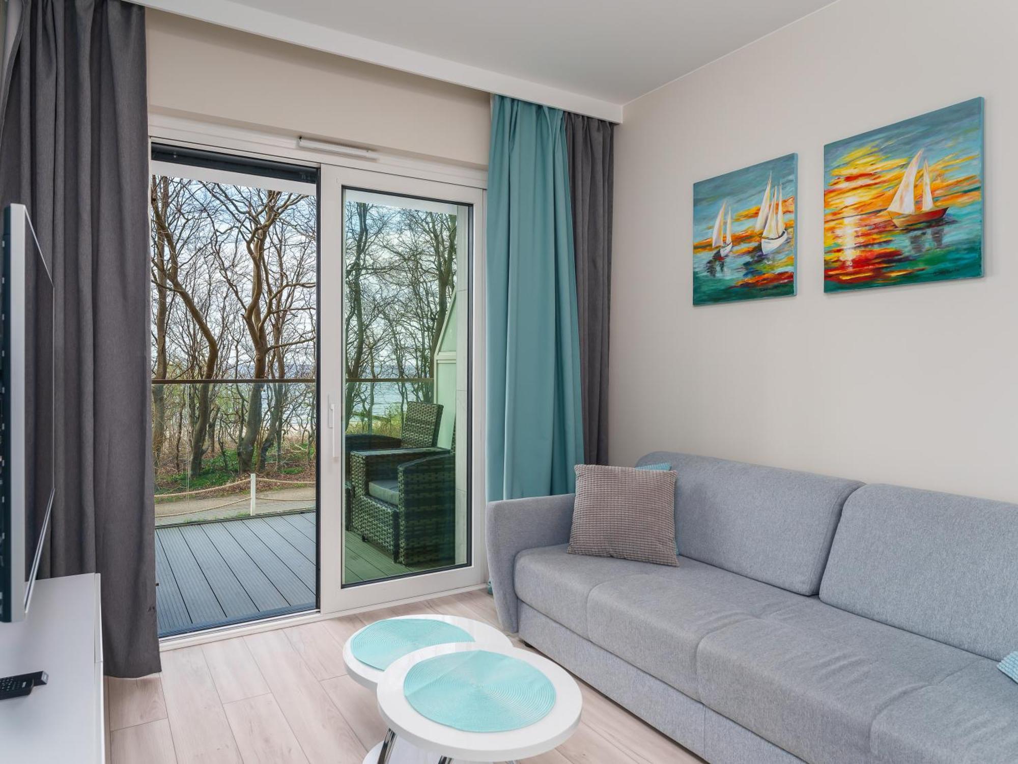 Apartament Z Widokiem Na Morze - Blekitna Perla By Perlowa Przystan Rent Sianożęty Exterior foto
