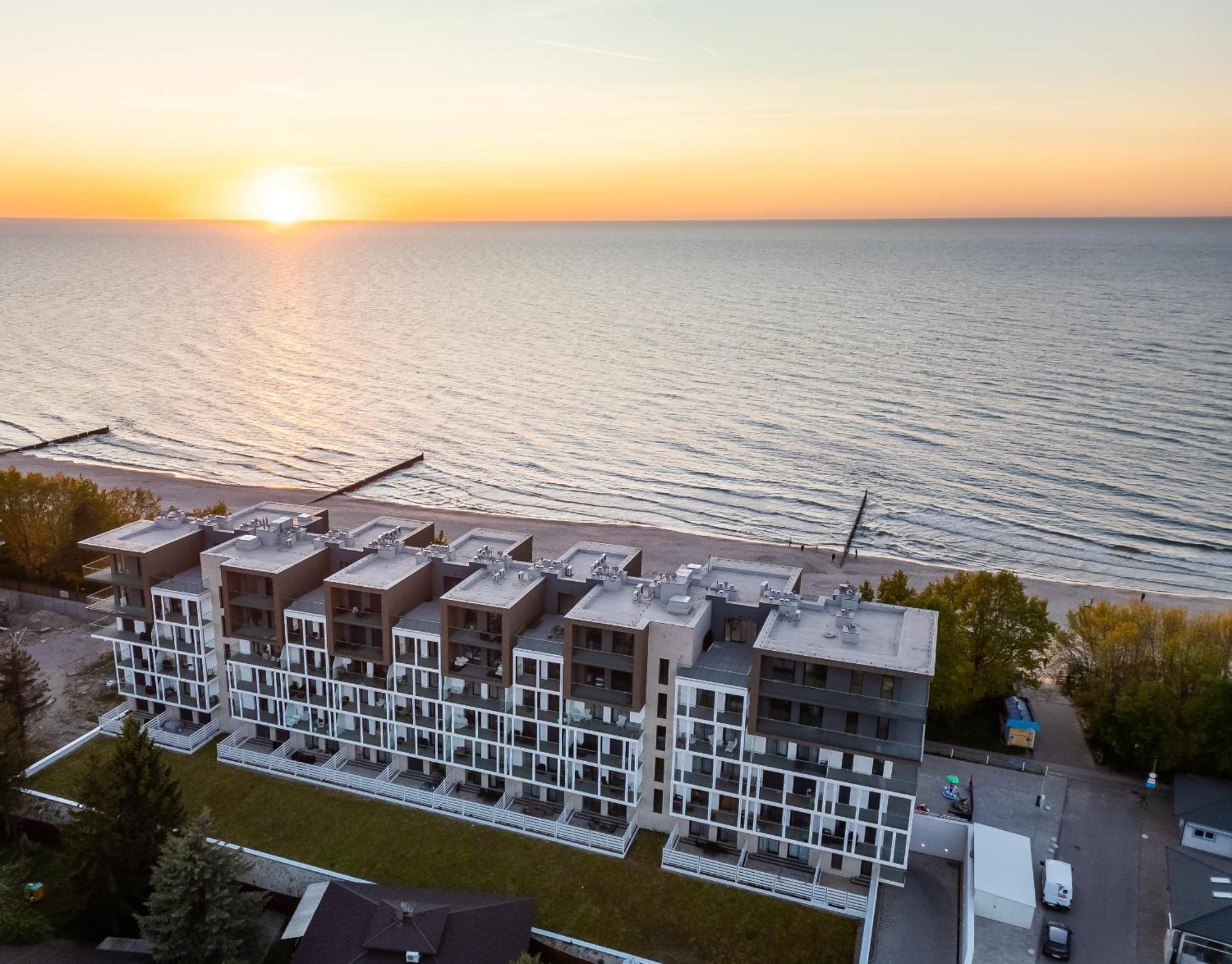 Apartament Z Widokiem Na Morze - Blekitna Perla By Perlowa Przystan Rent Sianożęty Exterior foto