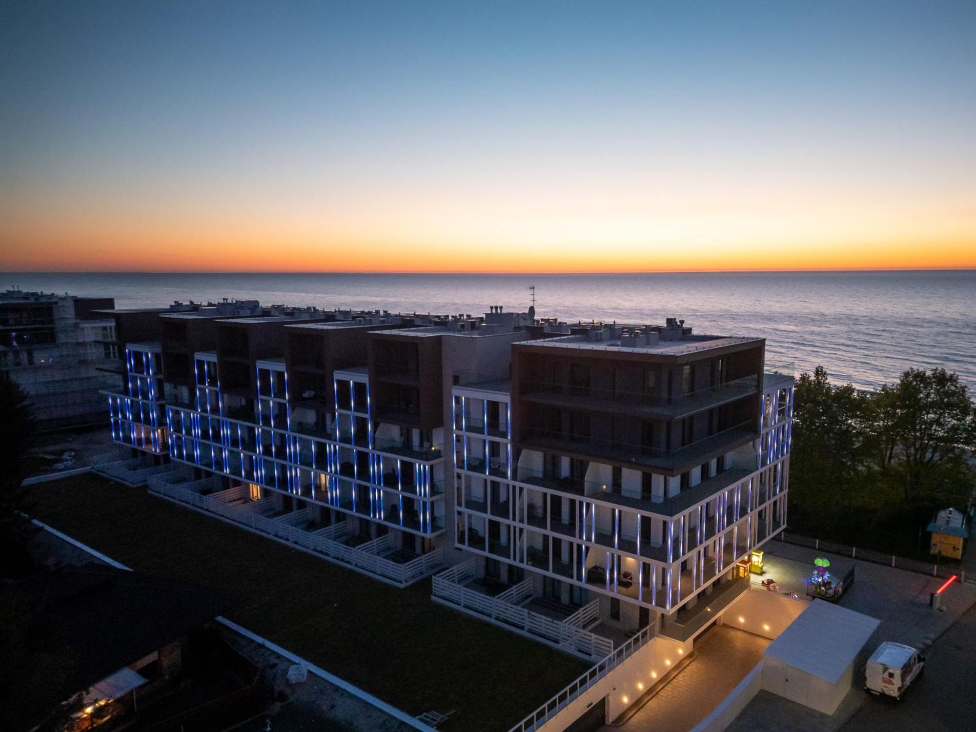 Apartament Z Widokiem Na Morze - Blekitna Perla By Perlowa Przystan Rent Sianożęty Exterior foto